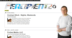 Desktop Screenshot of percipient24.com